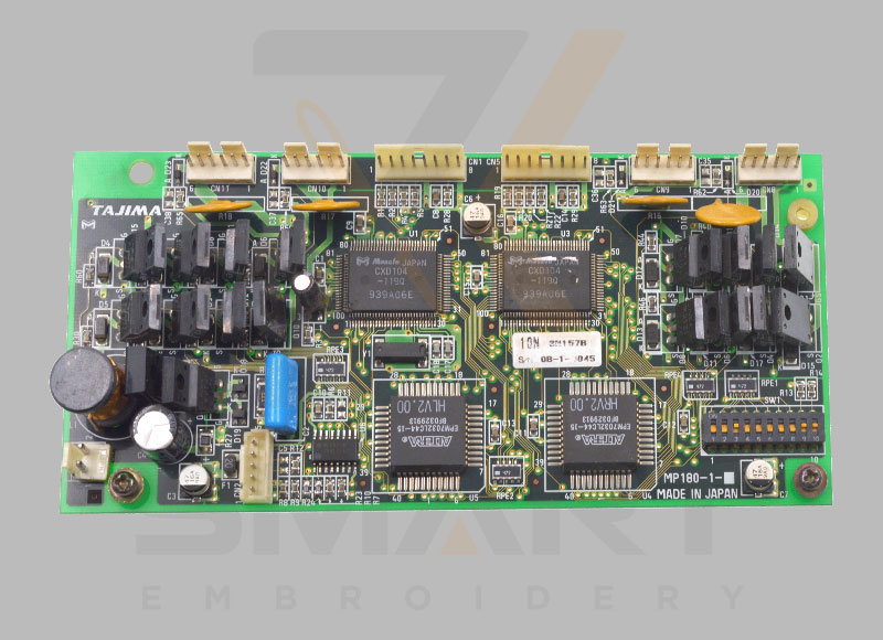 MP 180-1 Carte électronique HLV 2.00 pour la machine à broder à tête unique Tajima 0J2700101060 CL6101A60000