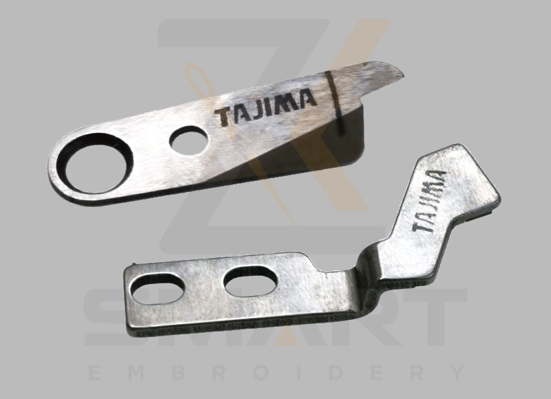 Blade de machine à broder Tajima Couteau fixe et mobile