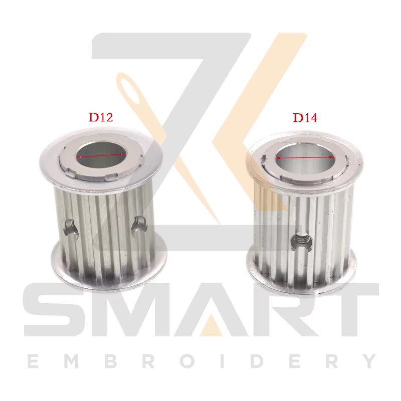 Pulley S5M 16 dents pour les pièces SWF Tajima Embroidery Machines