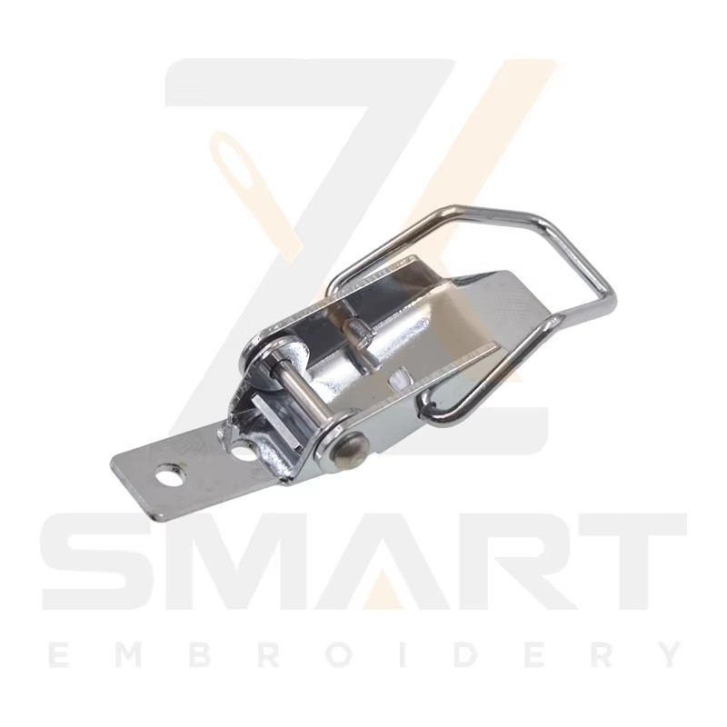 Hasp 0G4130140A12 Pinch Lock Buckle Set pour Cap Frame Drive Presser Lid Tajima SWF Chinese Embroidery Machine Parts D030302