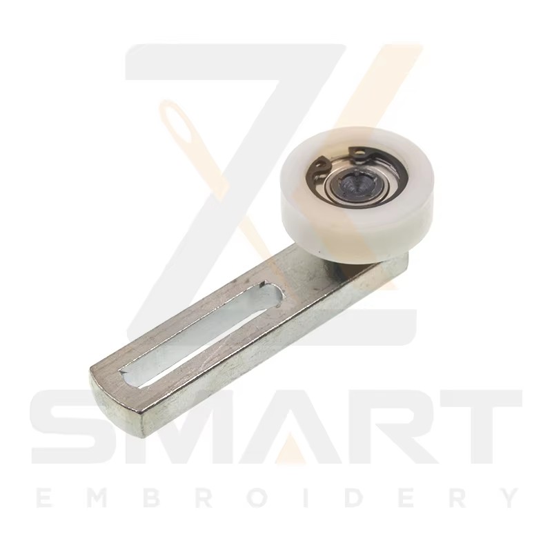 Roller de pression de cadre avec base Tajima SWF pièces de machine d'embrouillage chinoise D08005-TJ02