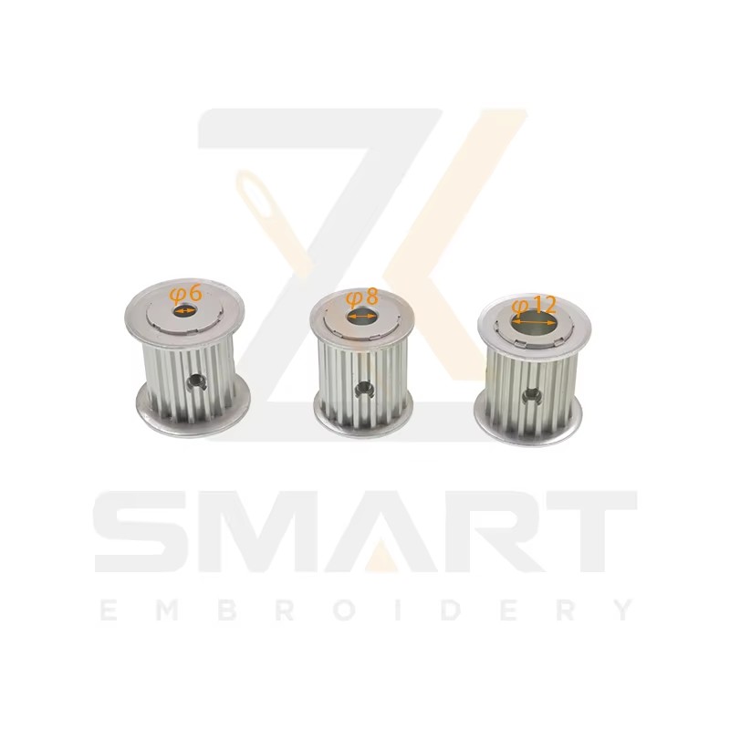 Tajima SWF Machine d'embrouillage chinoise pièces Pulley S5M 16 dents D05-S5M-D6-T16-W25-AF D05-S5M-D8-T16-W25-AF D05-S5M-D12-T16-W25