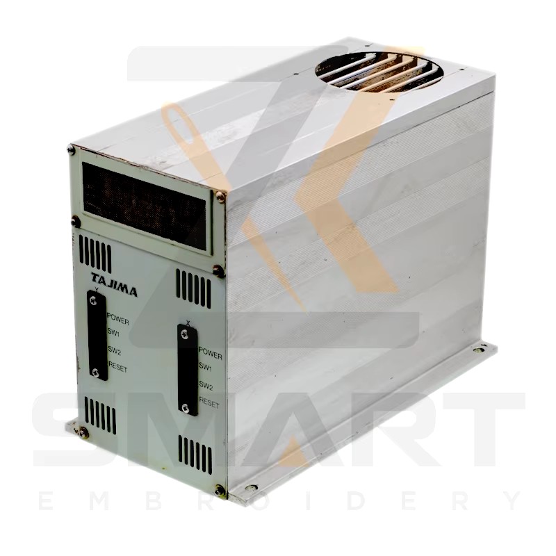 Boîte complète de chauffeur Tajima DU10 usagée avec les pièces de la machine d'embrouillage Tajima ETJ-DU10-U