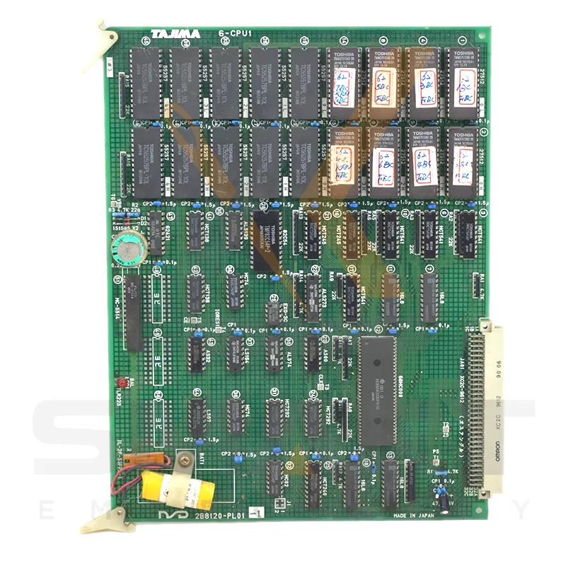 Utilisé Tajima Board 6-CPU1 pièces de machine d'embrouillage ETJ-6-CPU1
