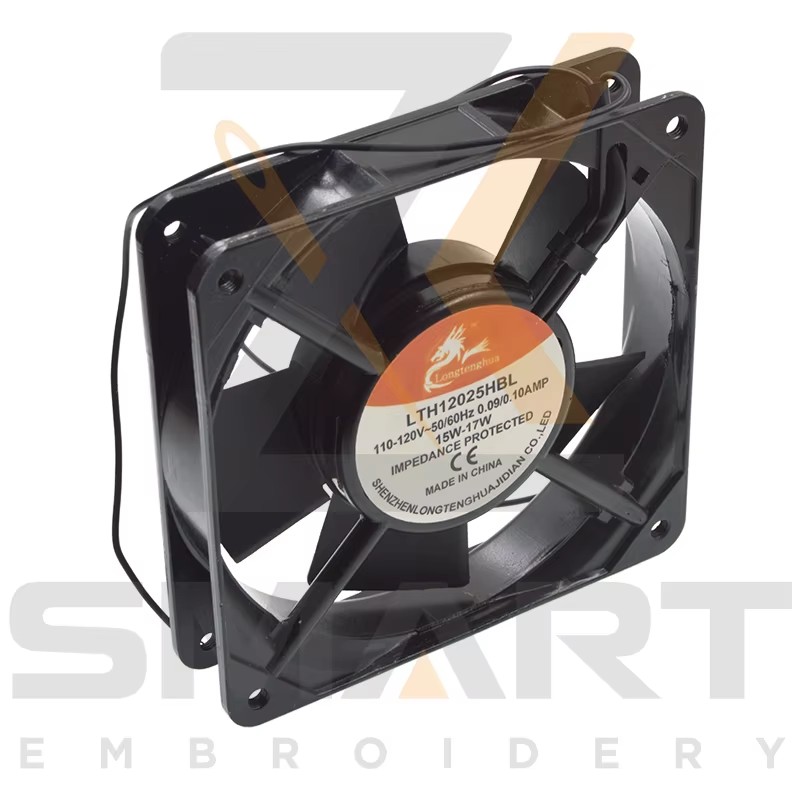 Ventilateur de refroidissement 120*120 110 Volt pièces de machine d'embrouillage EDH06-120*120-110V