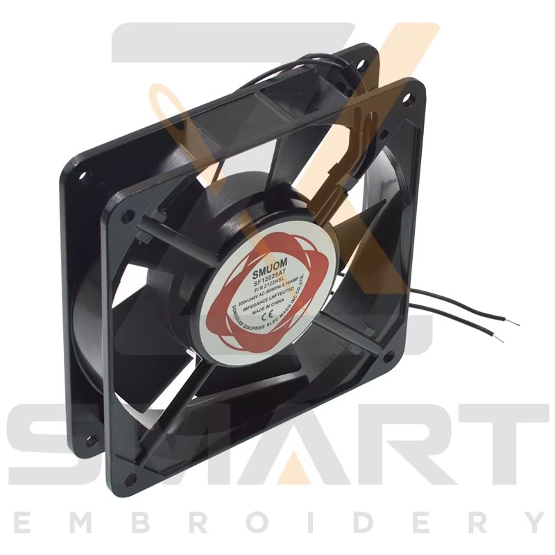 Ventilateur de refroidissement 120*120 220 Volt pièces de machine d'embrouillage EDH06-120*120*25-220V