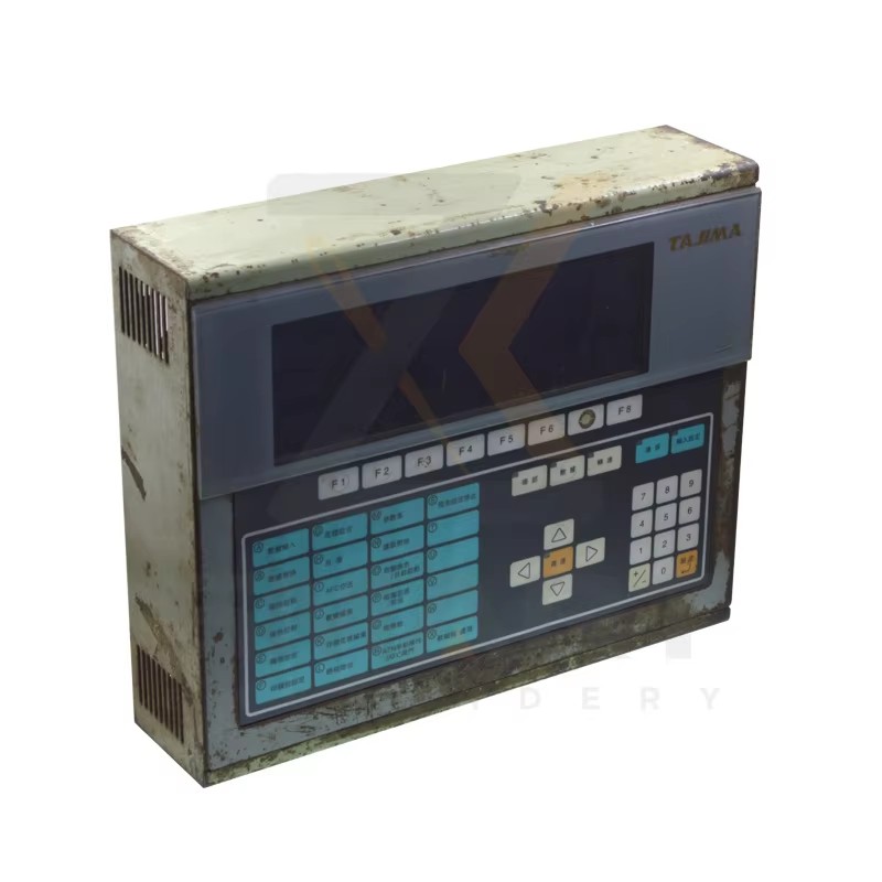 Moniteur Tajima TMEG usagé avec pièces de machine d'embrouillage de pilote Floppy ETJ-MONITOR/TEMG