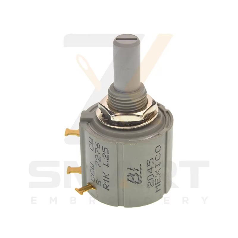 Potentiomètre 7276 R1K L.25 pour la machine d'embrouillage chinoise TAJIMA