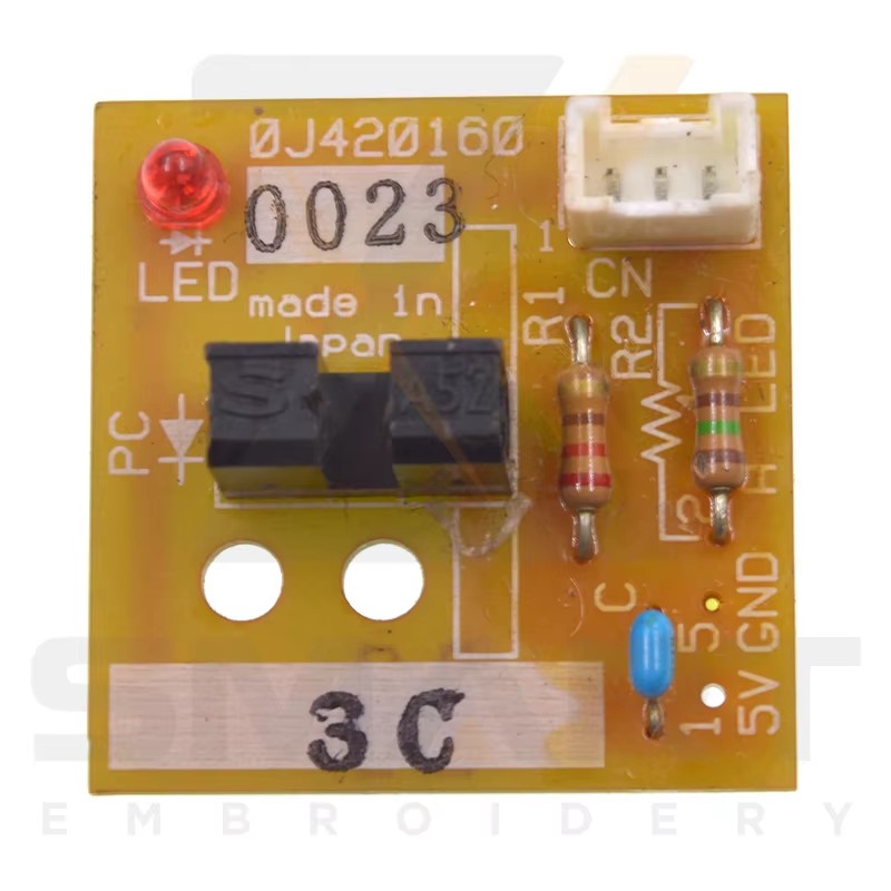 Carte de capteur de pièces de machine d'embrouillage Tajima 0J4201600023