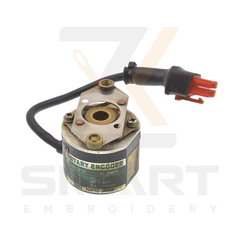 Encodeur de machine d'embrouillage Tajima utilisé RH-1000-05SA 642100040000,EF6600A00000