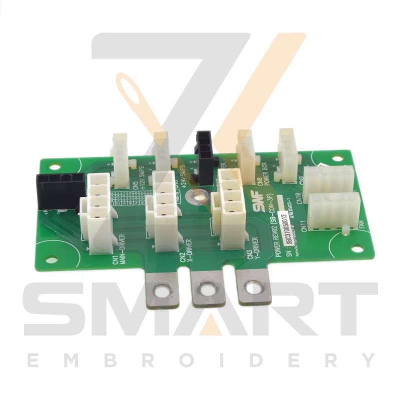 SWF Power Board Card BD-000327 POWER REV02(SB-CON-3P) pièces de machine d'embrouillage SWF ESWF-POWER03