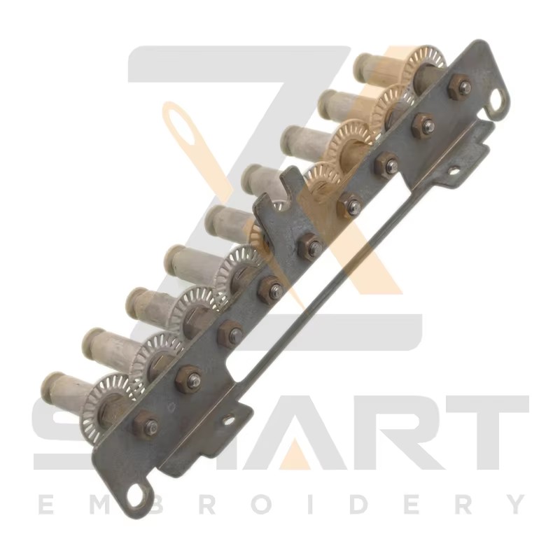 Utilisé 9 couleurs de base de bord SWF d'origine avec des pièces de machine de broderie à roues T12SWF02-9U