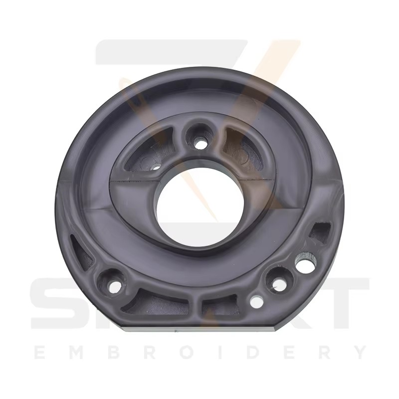 Type Split Presser Foot Cam Hole Diamètre 21MM Pour Tajima, Machine d'embrouillage chinoise A02P21S