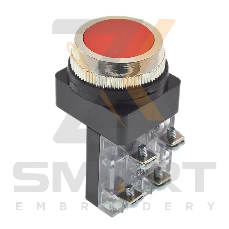 Machines d'embrouillage à bouton vert et rouge EDH06-SGN01 EDH06-SR01