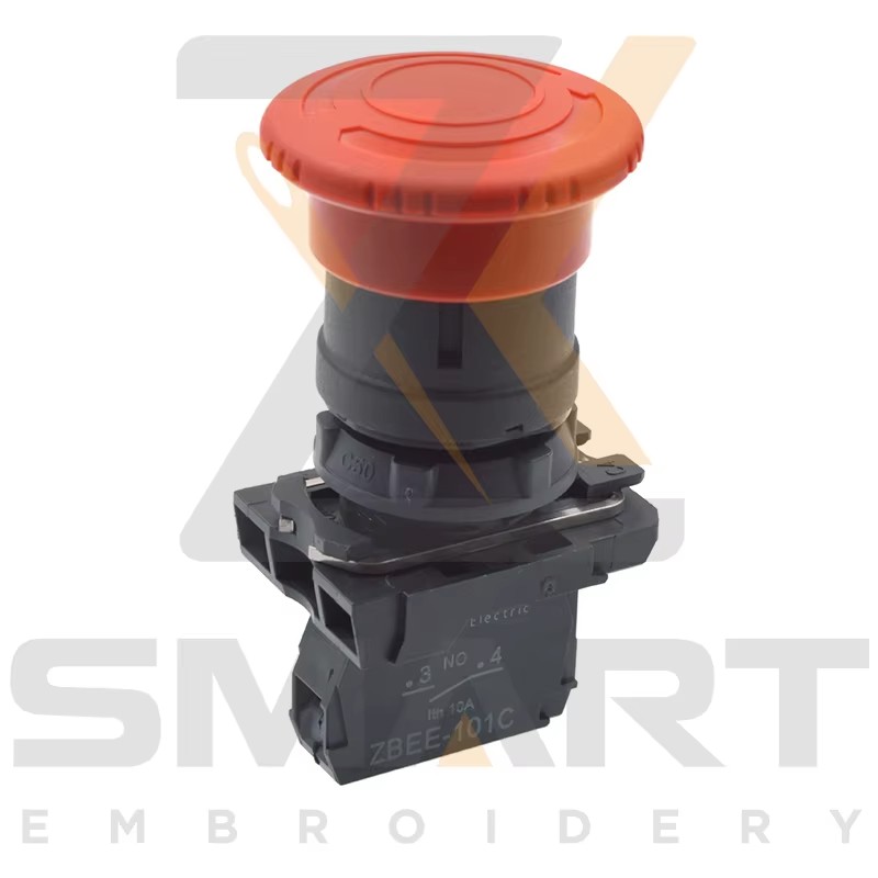 Commutateur d'arrêt d'urgence pièces de machine de broderie chinoise EDH06-ZBEE-101C
