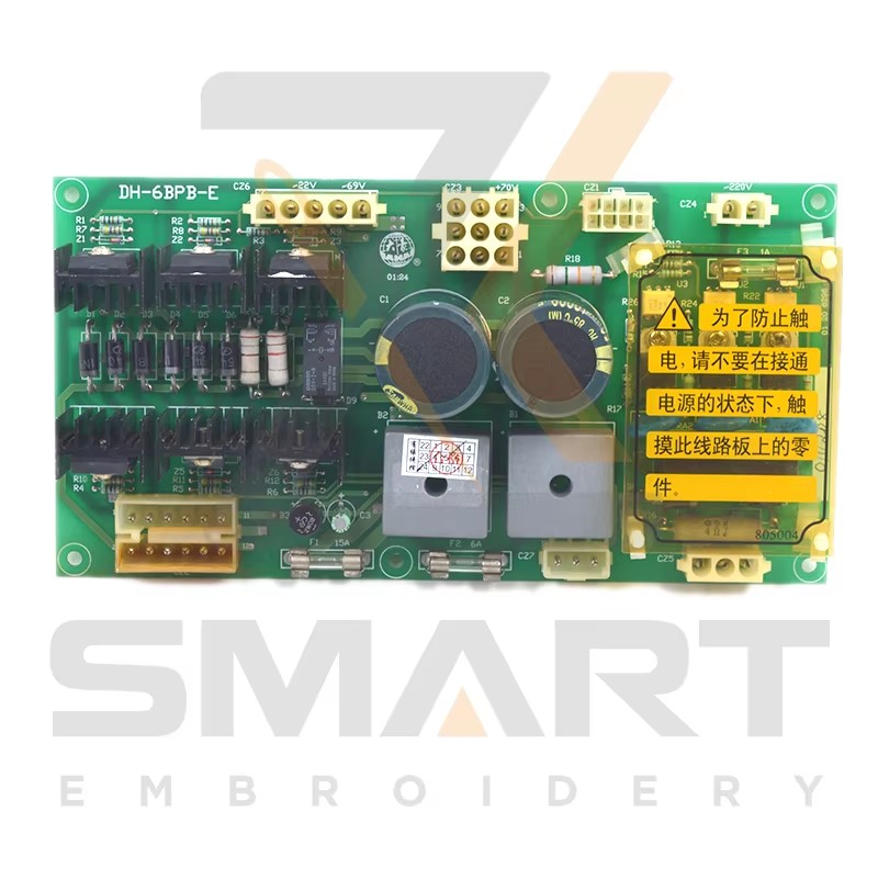 Carte de puissance DAHAO 6BPB usagée Chine pièces de machine d'embrouillage EDH04-6BPB-U