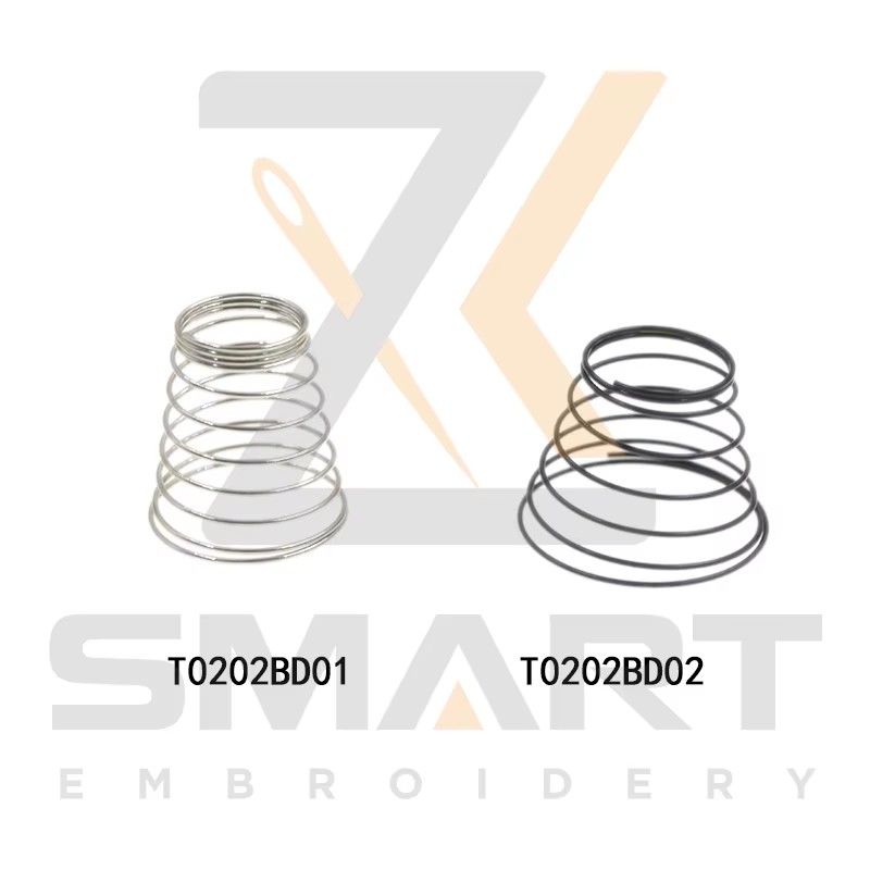 100 pièces Barudan Embroidery HT240560 Machine Return Spring T0202BD01T0202BD02