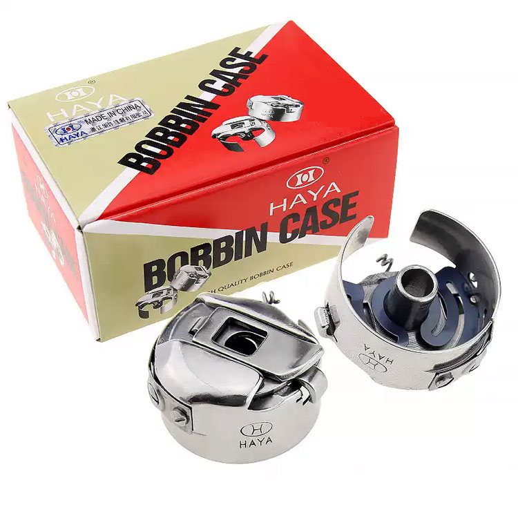 Machine de broderie par ordinateur shuttle cuir couverture du noyau, main push broderie machine shuttle coquille