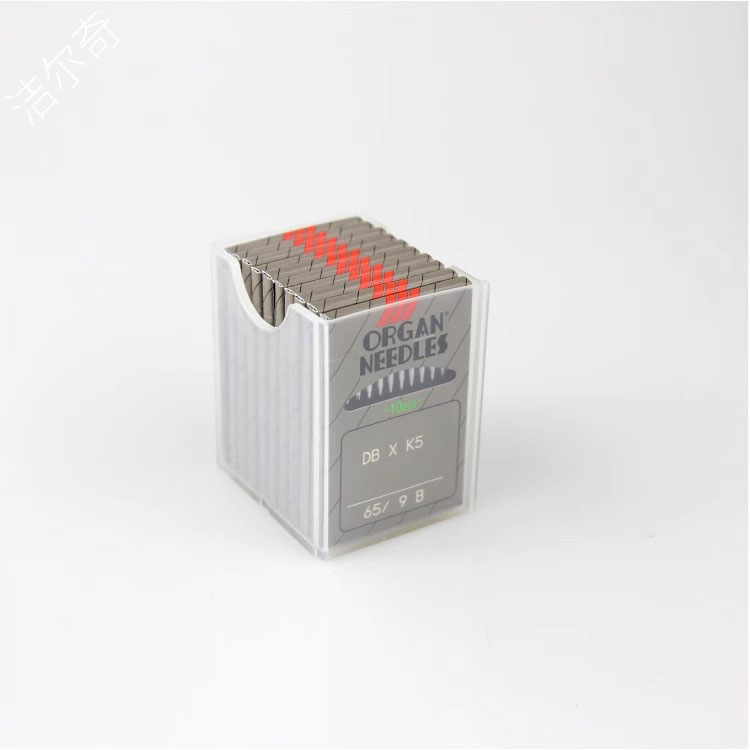 Aiguilles de machine à broderie importées, aiguilles de machine à organes japonaises, DB * K5 / DB * 1KN tête ronde enroulée en tissu de fil, anti-poignardage